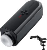 Đồ chơi thủ dâm nam tự động LOVENSE Solace, Cốc thủ dâm điện rảnh tay có giá đỡ để bàn có thể điều chỉnh 3D Âm hộ bỏ túi thực tế Đồ chơi tình dục người lớn