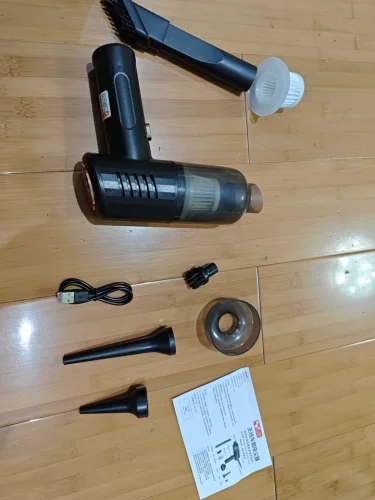 Car vacuum cleaner, powerful suction, ultra-strong, wireless, small, handheld, suitable for car and home use