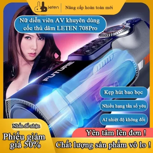 4 Loại lõi âm đạo(Trinh nữ / Ngự tỷ / Thiếu phụ / Nữ học sinh )【Không cần đeo bao / Hàng nhập khẩu từ Nhật Bản】Sextoy cho nam giới LeTen 708 Pro【Nữ diễn viên AV phát tiếng trêu ghẹo / Cảm giác thịt thật / Hoàn toàn tự động càng sướng hơn】Đặt hàng miễn phí tặng 2 đôi tất da đen / Tặng 11 loại quà Đồ chơi sextoy người lớn【Hỗ trợ kiểm tra hàng trước khi thanh toán】