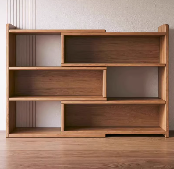 Kệ sách đơn giản, kệ để bàn, bàn học sinh, tủ nhiều tầng, giá lưu trữ, tủ lưu trữ để bàn, tủ sách gia đình nhỏ