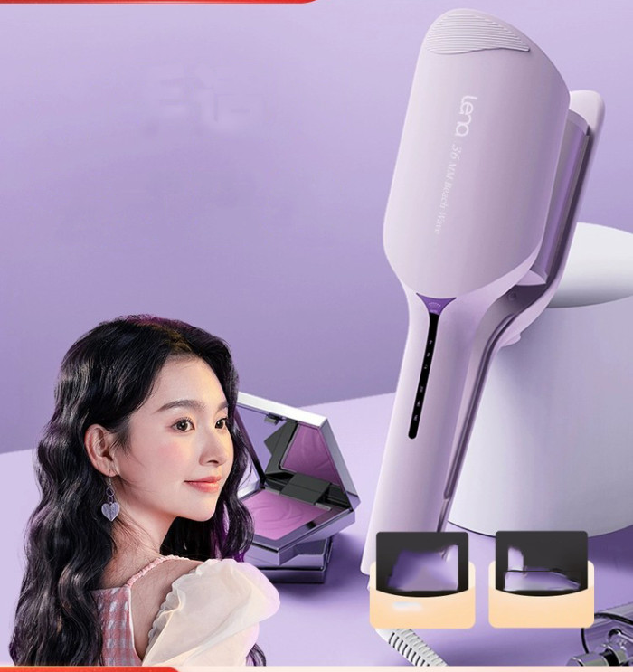 Tự động Curl Shaping Không Chấn thương tóc thẳng Comb Egg Roll Head Clamps Multi Straight Curl Anion Clamps Roll