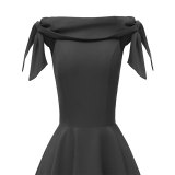 Sexy Off Shoulder Cocktail Fringe Dress