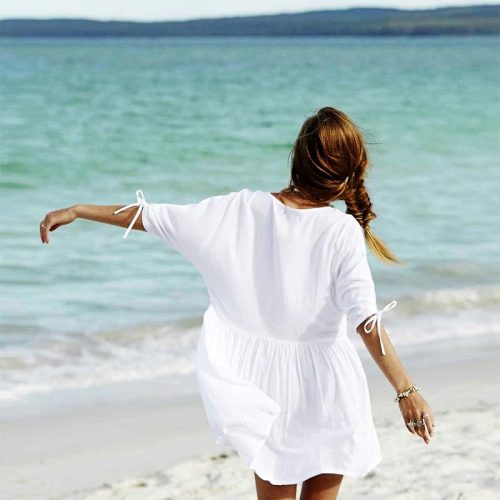 Roamer Play Dress White