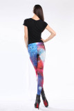 Multicolored Fancy Galaxy Leggings L8705