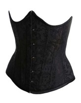 Black Corset L4150 Comes with G-string