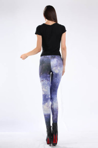 Multicolored Fancy Galaxy Leggings L8710