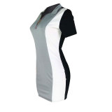 Casual Patchwork Sheath Mini Dress