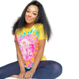 Casual Print T-shirt