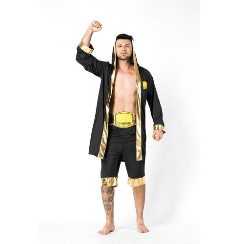 Men Cosplay Boxing Long Sleeve Coustume
