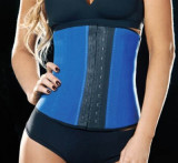 Blue 9 Steel Boned Latex Underbust Corset L42632-1