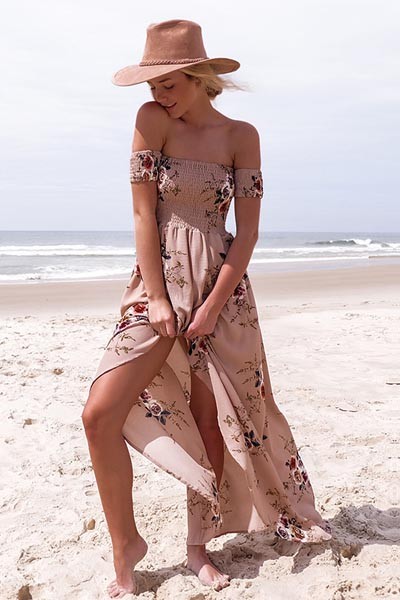 Cindee Lane Boho Maxi Dress L51395-3
