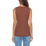 Casual Printed Top with Button