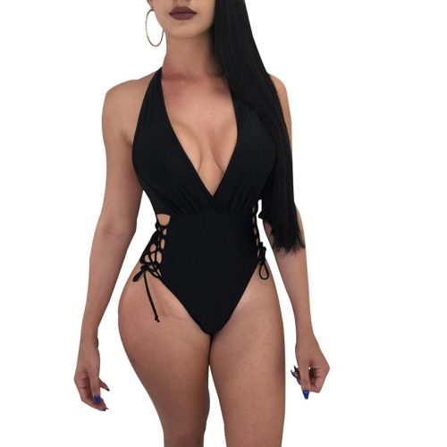 Diy Halter Neck Swimwear