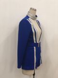 Nautical Goddess Short Romper With Belt