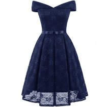 Women's Elegant Cocktail Bridesmaid Dress
