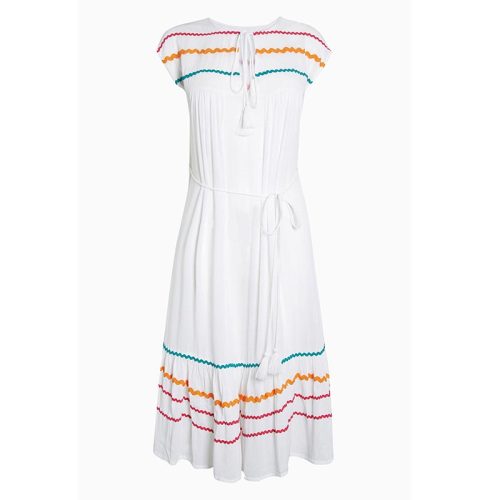Multiple Lace Belt Beach Dress