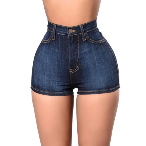 High Waist Short Jeans