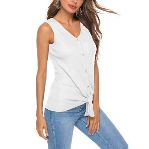 Casual Printed Top with Button