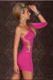 GOGO Sexy One Arm Mini Club Dress L2487-1