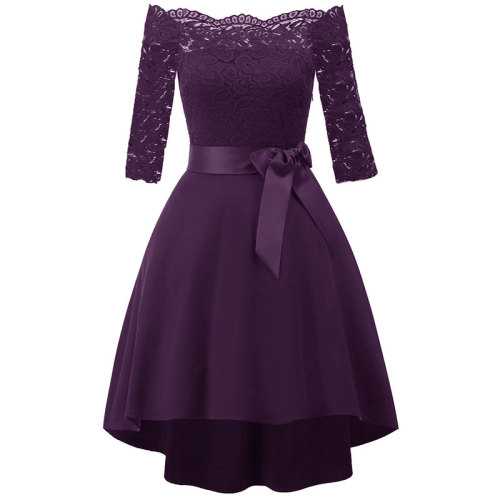 50s 60s Women's Vintage Cocktail Bridesmaid Dress