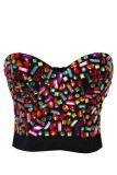 Sweet Studded Gem Corset L4257