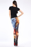 Multicolored Fancy Galaxy Leggings L8721