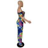 Sexy Off Shoulder Hollow Out Jumpsuit