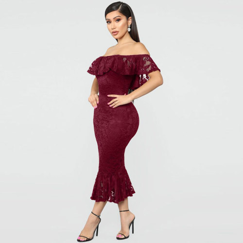 Sweet Innocence Lace Midi Dress