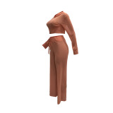 Hooded Two Piece Sets Tracksuit