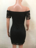 Friendzone Off Shoulder Lace Club Dress