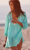 Sexy Casual Crochet Trim Cover-up L38197-3