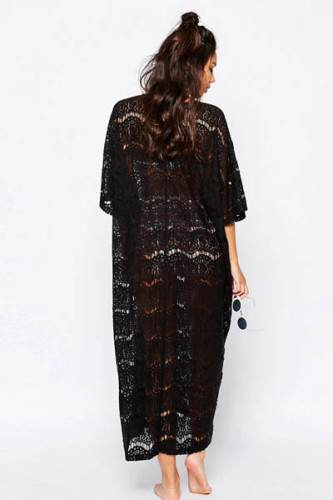 Crochet Oversized Beach Maxi Dress L51283-1