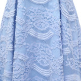 Women's Elegant Bridesmaid Floral Lace Dresses