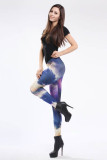 Multicolored Fancy Galaxy Leggings L8708
