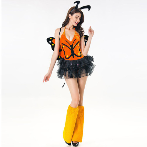 Women Sexy Monarch Butterfly Costume