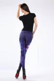 Multicolored Fancy Galaxy Leggings L8723