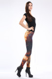 Multicolored Fancy Galaxy Leggings L8721