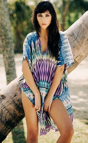 Deep V Beach Dress L38479
