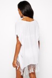 Seafolly Sky Midi Kaftan with tassels L38214