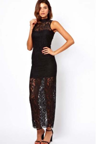 Polo Lace Maxi Dress L51153