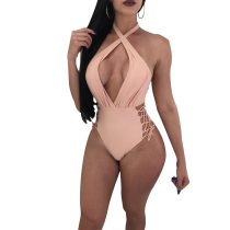 Diy Halter Neck Swimwear