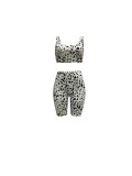 Casual Boyfriend Printed Snake Pant Set