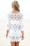 Bohemian Crochet Beach Tunic L38266
