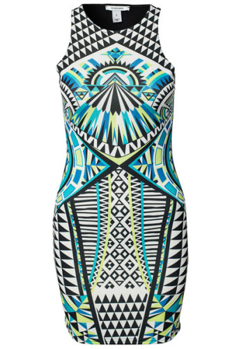 Sexy Front Panel Dress L2757
