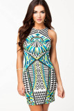 Sexy Front Panel Dress L2757