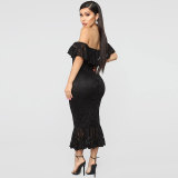Sweet Innocence Lace Midi Dress