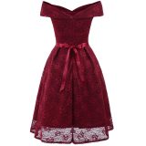 Women's Elegant Cocktail Bridesmaid Dress