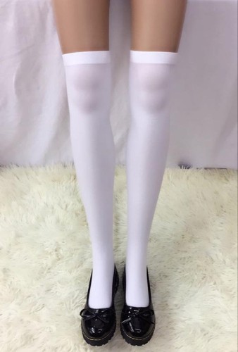 Women's Nylon White Tights Stocking