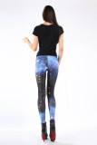Multicolored Fancy Galaxy Leggings L8712