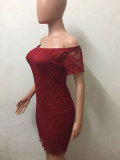 Friendzone Off Shoulder Lace Club Dress